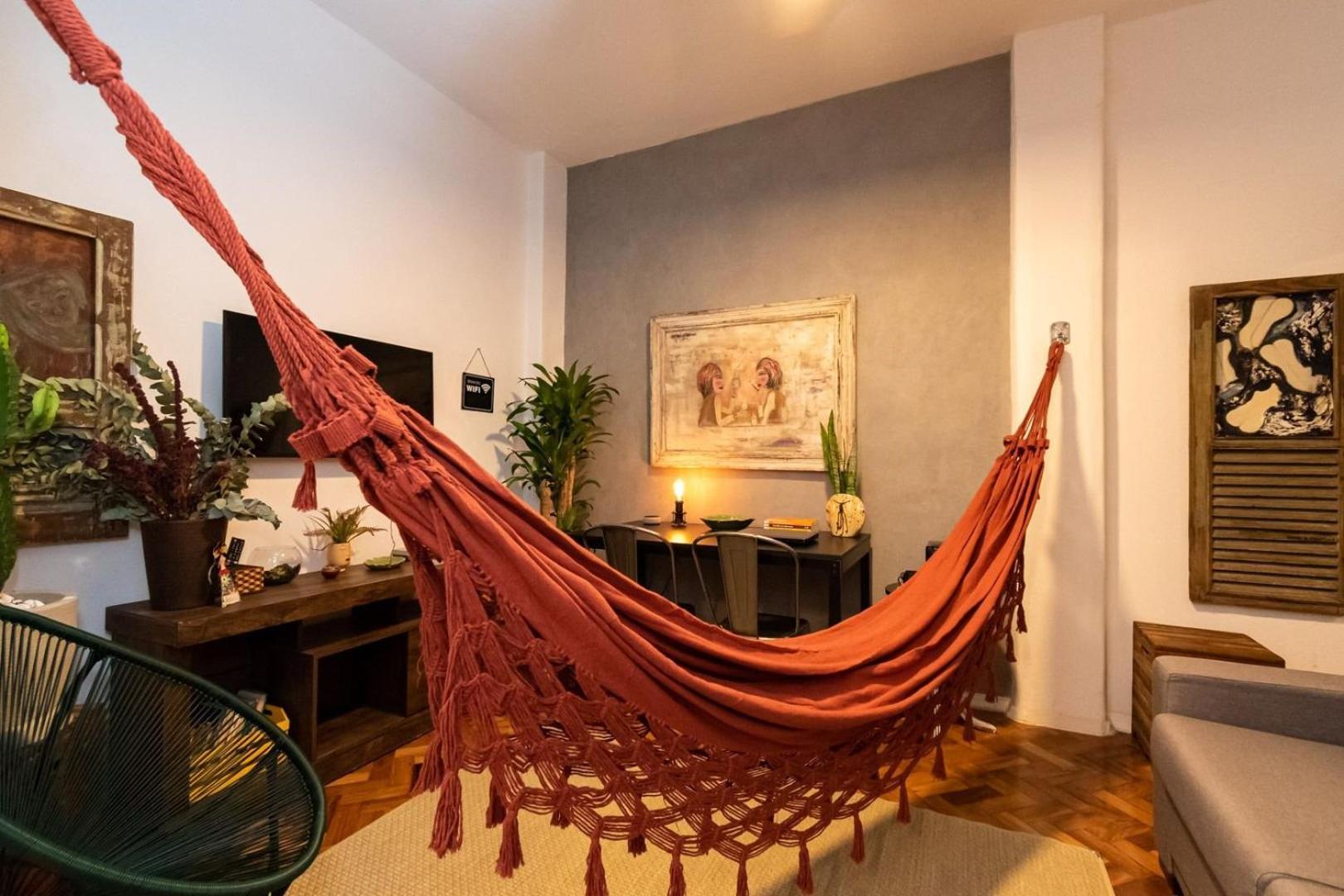 Appartement Omar do Rio - JG 42/701: Moderno Qto&sala, Internet 240mbps, Smart TV, VideoGame Retrô + Alexa  à Rio de Janeiro Extérieur photo