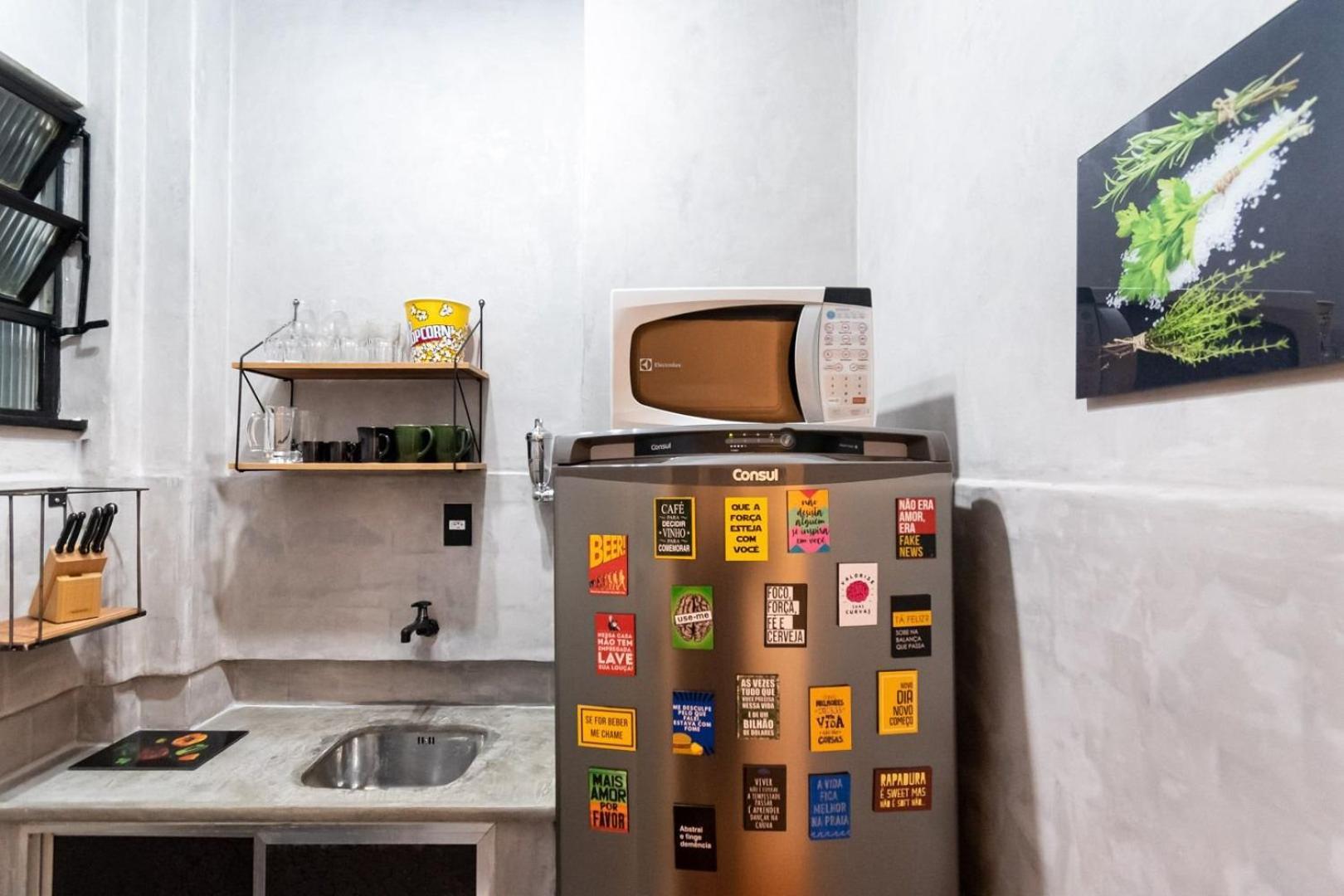 Appartement Omar do Rio - JG 42/701: Moderno Qto&sala, Internet 240mbps, Smart TV, VideoGame Retrô + Alexa  à Rio de Janeiro Extérieur photo