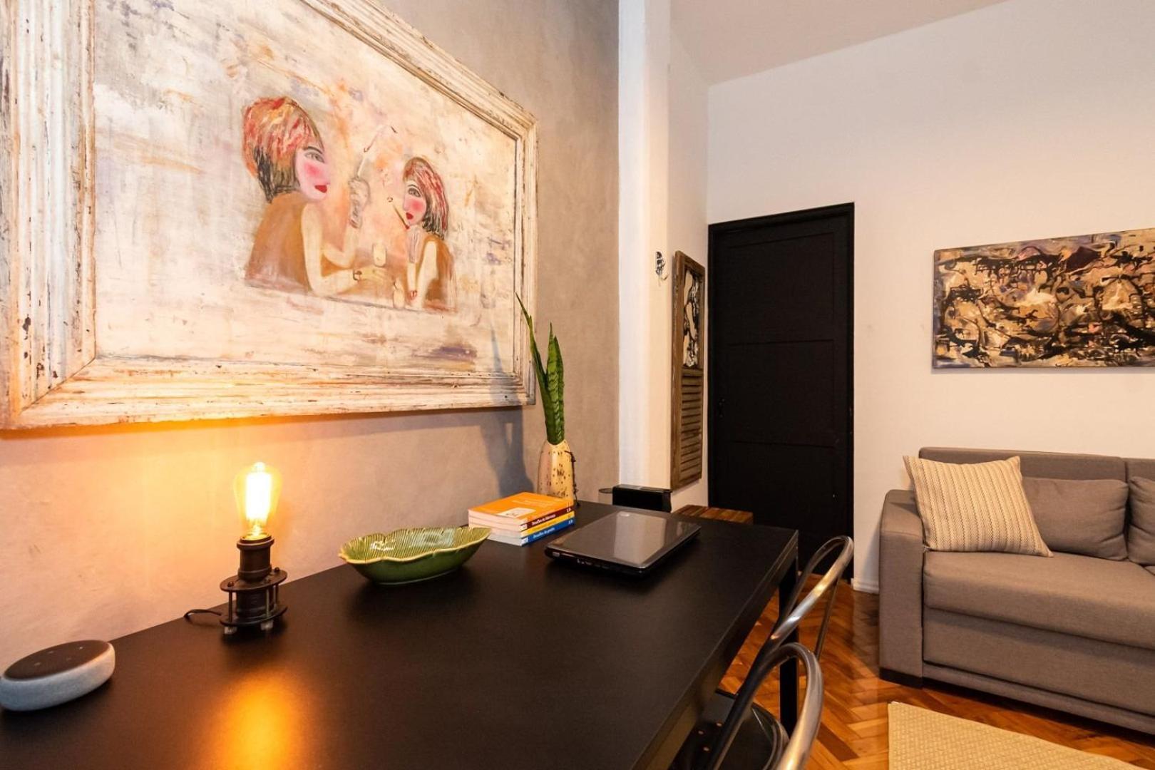 Appartement Omar do Rio - JG 42/701: Moderno Qto&sala, Internet 240mbps, Smart TV, VideoGame Retrô + Alexa  à Rio de Janeiro Extérieur photo